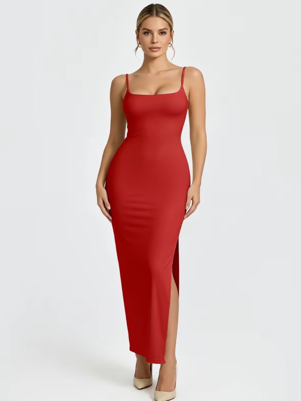 OQQ | Backless Maxi Dress